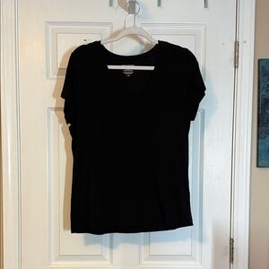 Banana Republic Black Short Sleeve Tee